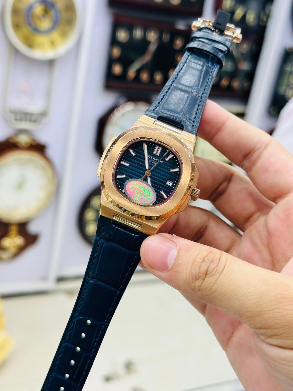Patek Philippe Nautilus | Master Qaulity - Leather edition