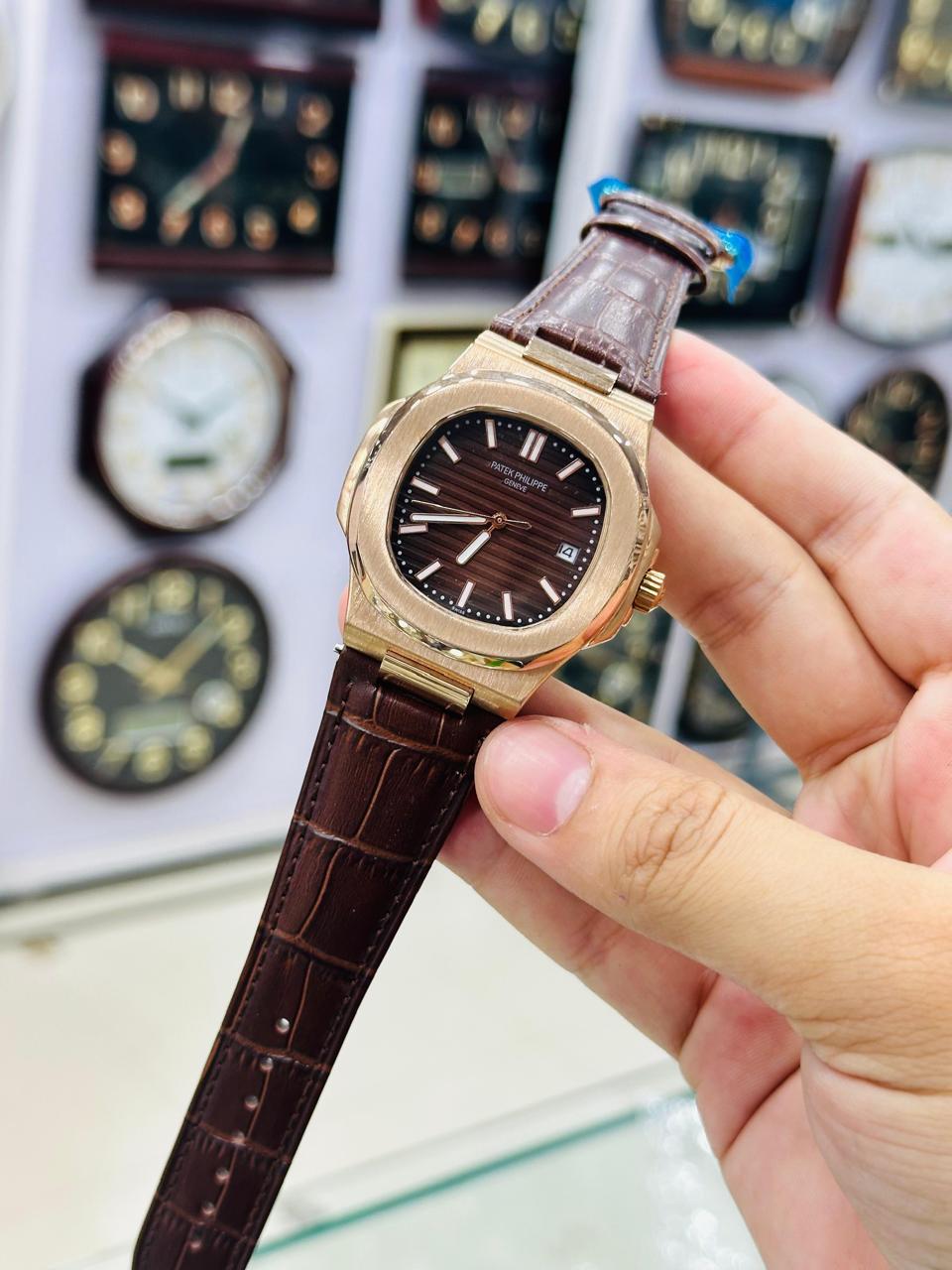 Patek Philippe Nautilus | Master Qaulity - Leather edition