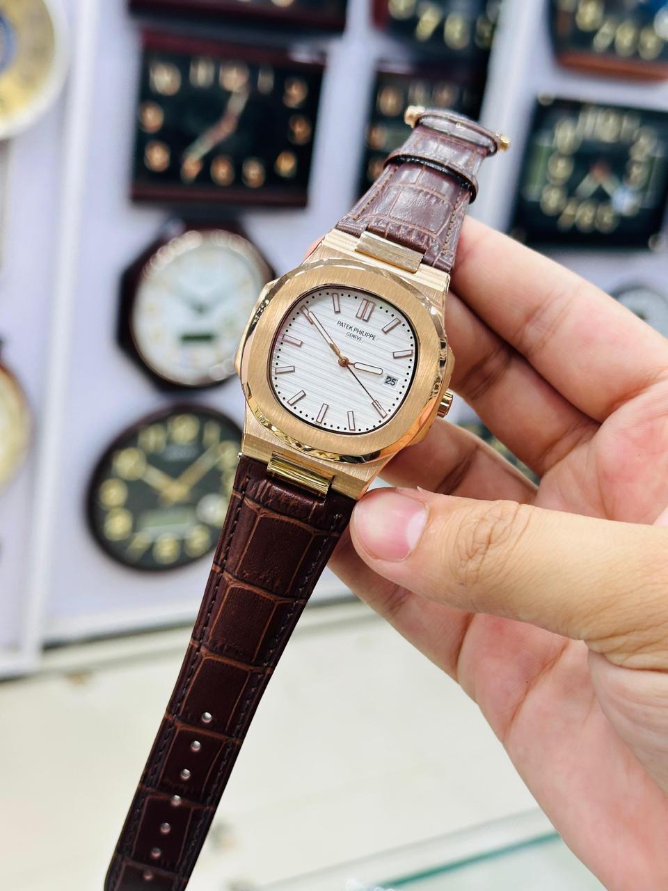 Patek Philippe Nautilus | Master Qaulity - Leather edition