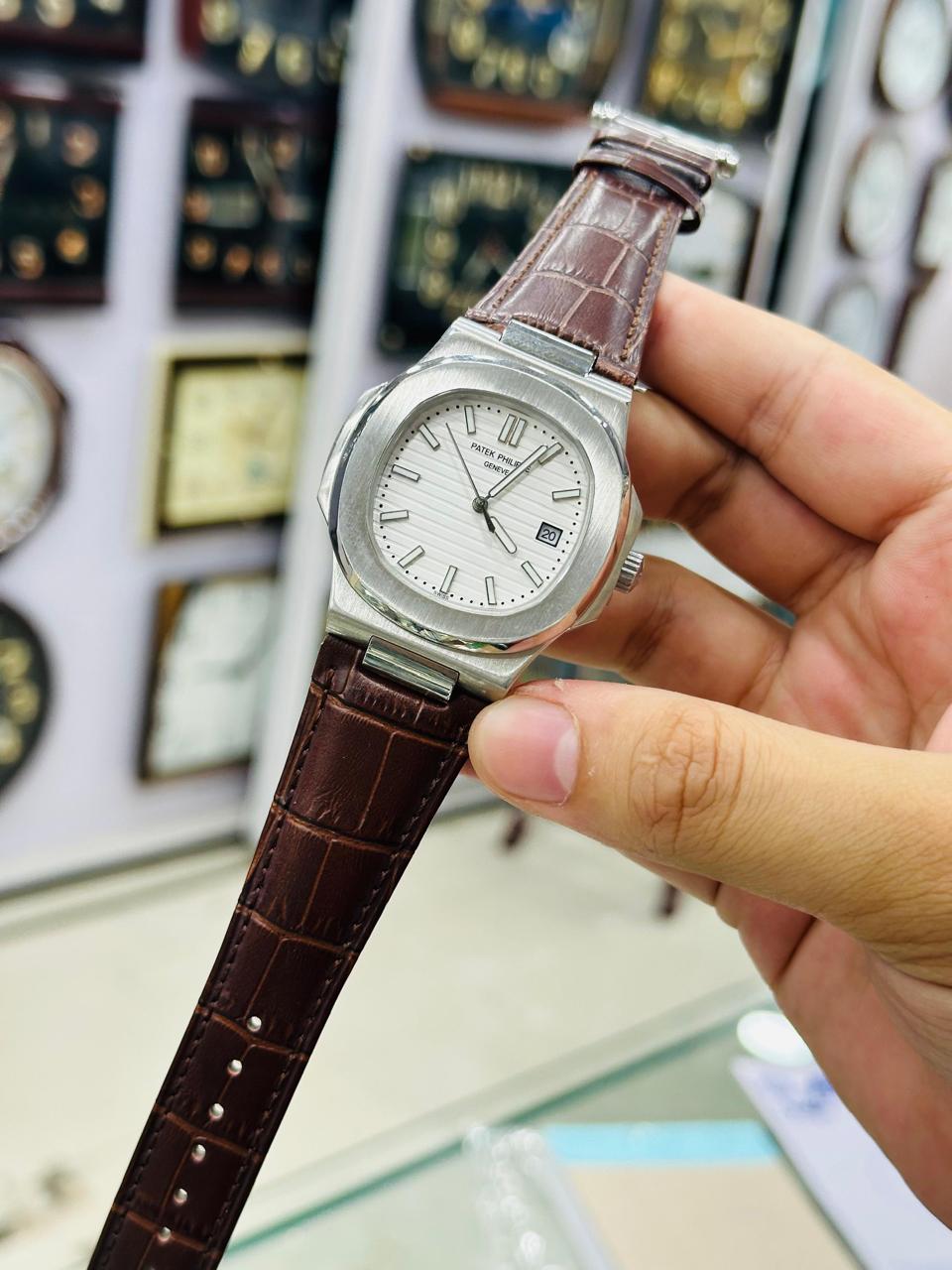 Patek Philippe Nautilus | Master Qaulity - Leather edition