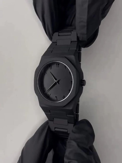 Black Arabic Aura Watch - Special Discount Offer